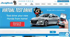 Desktop Screenshot of howdyhonda.com