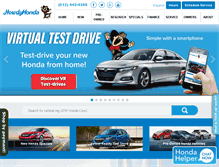 Tablet Screenshot of howdyhonda.com